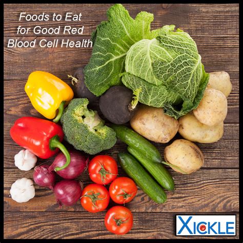 Foods To Eat For Good Red Blood Cell Health Xickle
