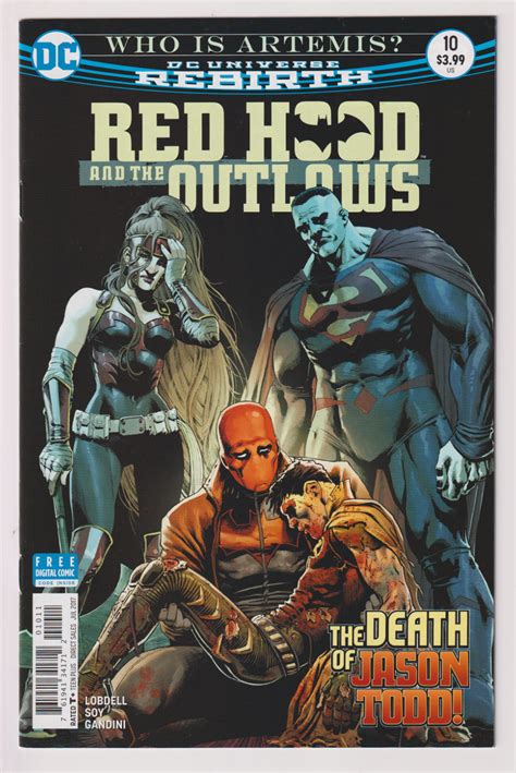Dc Comics Red Hood And The Outlaws Issue 10 Rebirth Comic Books