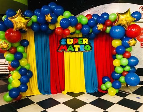 70 Ideas De Decoración Para Fiesta De Mario Bros