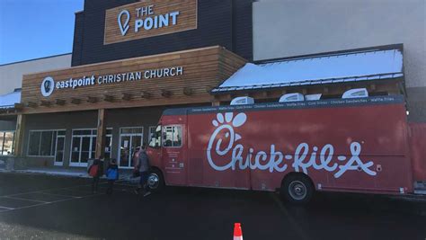 If you are interested in participating as a vendor in our food truck program, please email us. Chick-fil-A food truck makes stop in southern Maine