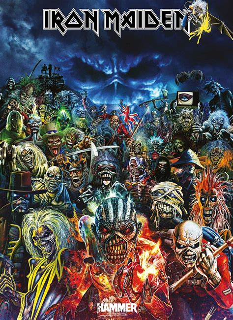 Pin By David Doherty On Eddie Iron Maiden Posters Iron Maiden Albums