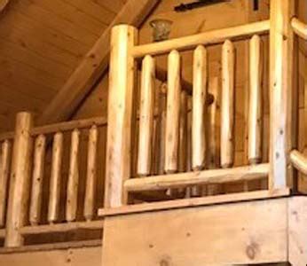 Log cabin homes welcomes any custom quote without obligation. Log Railing | Log Cabin Supplies | Log Cabins for Less