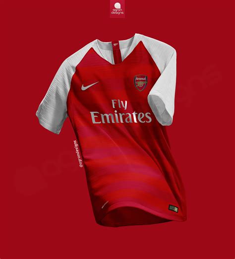 Nike Arsenal Fc Home Kit Concept