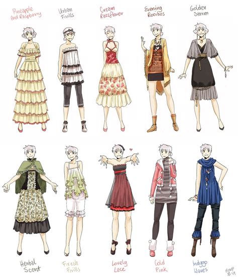How to draw cloak & cape hanging and flowing clothing folds creases wrinkles using a simple method for anime and manga with. Various female clothes 7 by meago on DeviantArt | Manga clothes, Drawing clothes, Clothes design