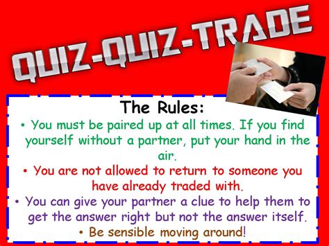 Quiz Quiz Trade Belmont Teach