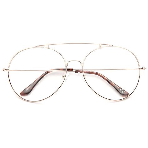 clear aviator glasses duvall 62mm oversized rounded clear aviator glasses cosmiceyewear