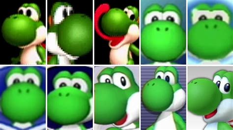 Evolution Of Yoshi In Mario Party Games Youtube