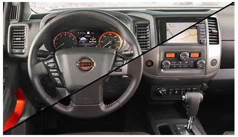 2022 Nissan Frontier vs. Old Frontier Interior Comparison—Well, There