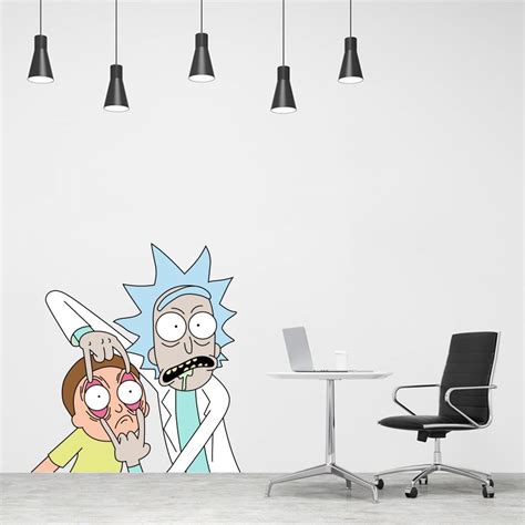 Sticker Mural Rick And Morty Décomotif