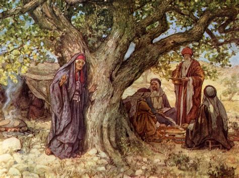 Basteln (zelt von abraham und. Sarah in the Bible - Abraham's Wife and Mother of Isaac