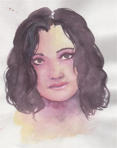 Watercolor Self Portrait By Reichieru Chanx3 On Deviantart