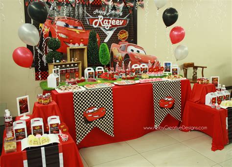About 8% of these are event & party supplies, 0% are christmas decoration supplies, and 2% are wedding decorations & gifts. Theme : Disney McQueen Cars 1st Birthday for Rajeev - Its ...