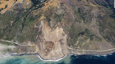 Big Sur Landslide Adds 13 Acres To California Coastline Cnn