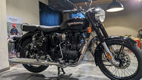 Royal Enfield Classic 350 Pure Black Color Single Channel Abs One