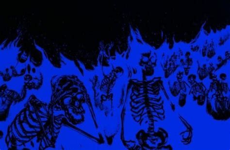 The Best 9 Skeleton Pfp Blue Gopoigle