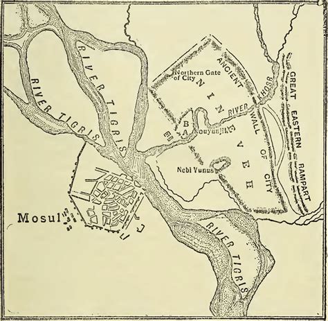 City Of Nineveh Map