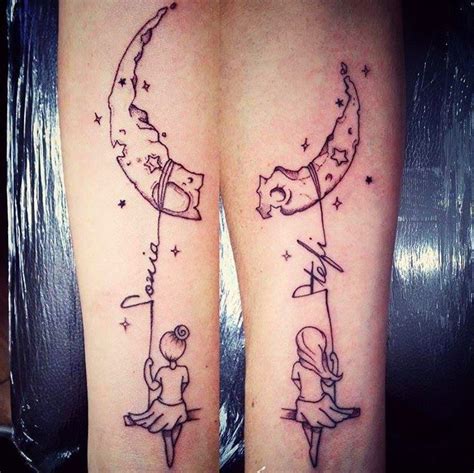 Sharing The Moon And Stars Lettering Soul Sister Tattoo Tattoo Glory