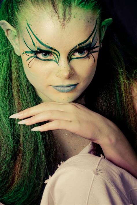 Elf Costumes In 2019 Fantasy Makeup Fairy Makeup Elf Makeup