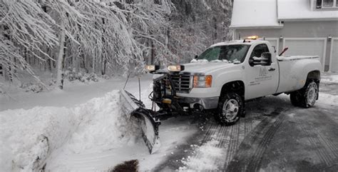 Commercial Snow Plowing Snow Removal Service Stouts