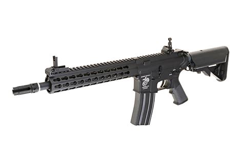 Assault Rifle M4 Sr16 E3 Urx4 10 Aeg Black Ecec System