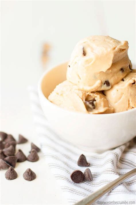 Press ice cream and then start/stop. Healthy Peanut Butter Chocolate Chip Banana Ice Cream ...