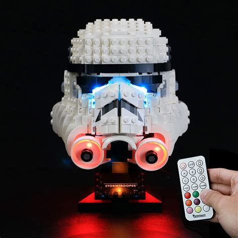 Briksmax Led Lighting Kit For Lego Star Wars Stormtrooper Helmet With