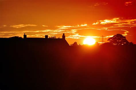 Farmhouse Sunset Photograph By Kevin Askew Fine Art America