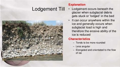Lesson 6 Glacial Deposition And Landforms