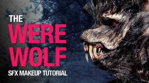 Werewolf Halloween Makeup Tutorial Youtube