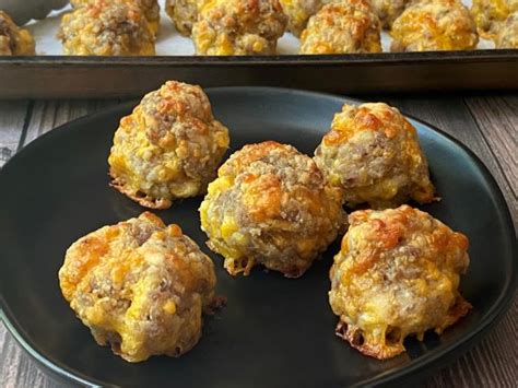 Gluten Free Sausage Balls That Are Tender And Tasty Savory Saver