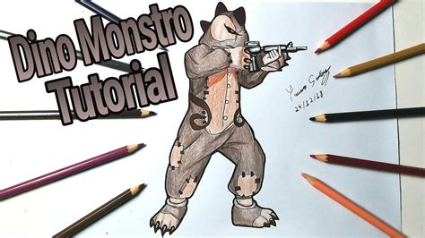 In this video i'm going to draw the joker suit character of the free fire game easily and step by step #joker #freefire keep supporting. COMO DESENHAR A SKIN DO DINO MONSTRO FREE FIRE - How to ...