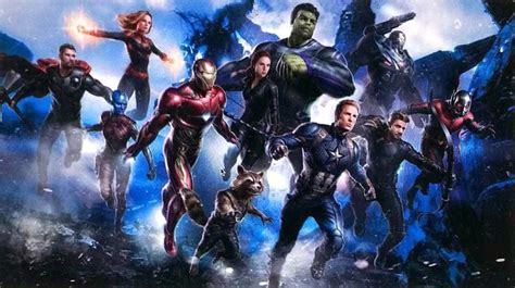 ‘avengers 4 Concept Art Has Leaked Featuring The Full Team Line Up