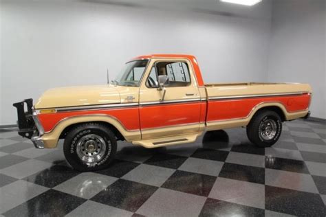 1977 Ford F 150 Ranger Xlt Pickup Truck 351 M 3 Speed Automatic Classic