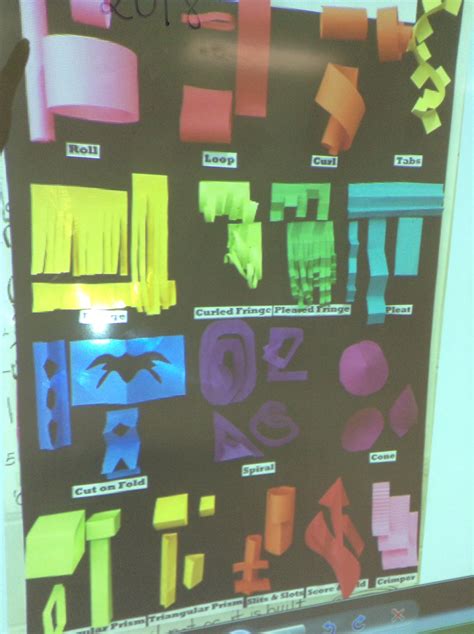 Mrs Tiltons Grade 2 Classroom Exploring 3d Paper Sculpture Techniques