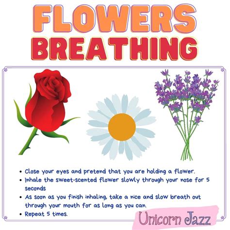 10 Fun Deep Breathing Exercises For Kids Unicorn Jazz