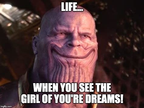 Image Tagged In Thanos Smiles When He Snaps Imgflip