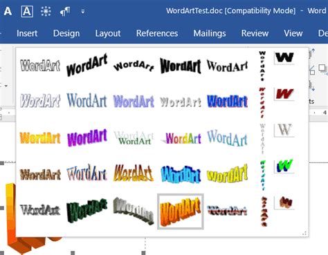 Wordart Microsoft Community