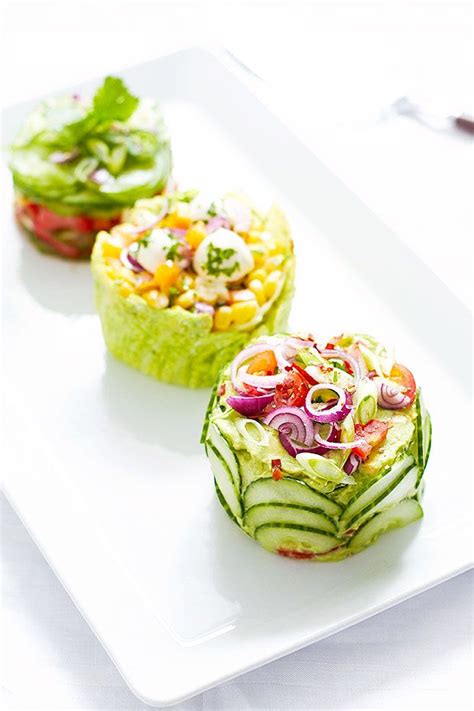 Make These Adorable Mini Salad Cakes For Your Next Potluck Food
