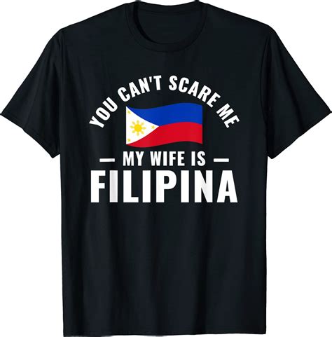 filipino american my wife is a filipina philippines tee shirt shirtelephant office