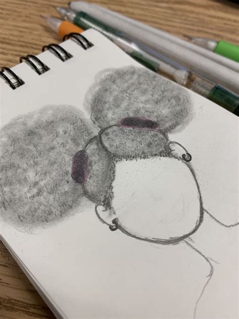 Afro puffs | Afro puff, Hair sketch, Fashion drawing sketches
