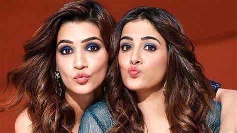 Kriti Sanons Sister Nupur Gives Epic Reply To Troll Who Called Them Flop Sisters Republic World
