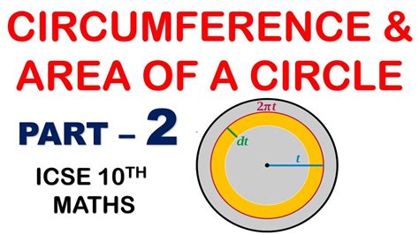 Semi Circle Part 2 Circumference And Area Of A Circle Mensuration