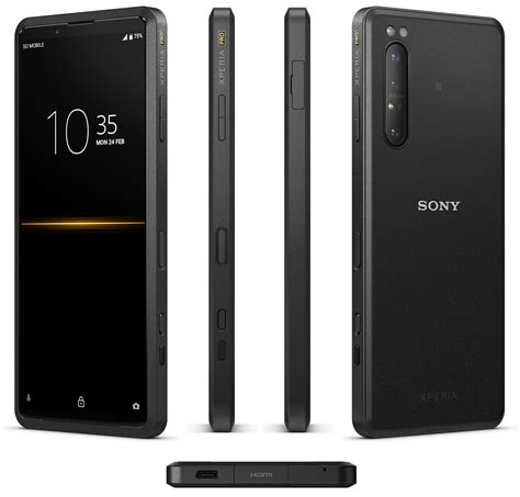 Sony Xperia Pro Announced Hdmi Port And 5g Mmwave Cined