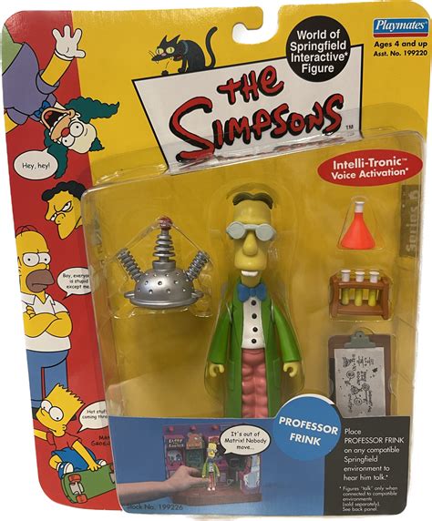 Simpsons World Of Springfield Series 6 Professor Frink Big Bens