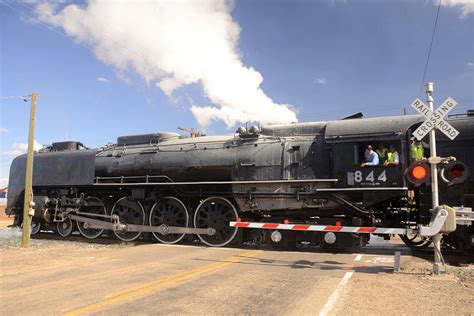 Union Pacific Steam Locomotive 844 Picacho Arizona Novembe
