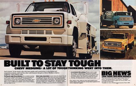 Gm 1980 Medium Duty Chevy Truck Sales Brochure