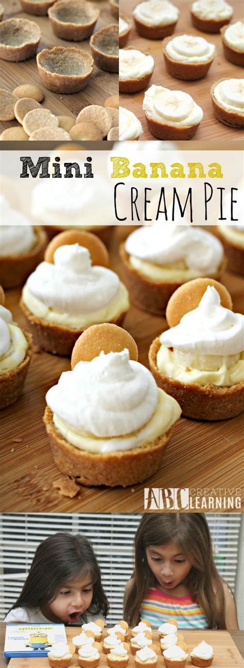 Check Out These Easy And Delicious Mini Banana Cream Pie Recipe Perfect For Your Minion Fans