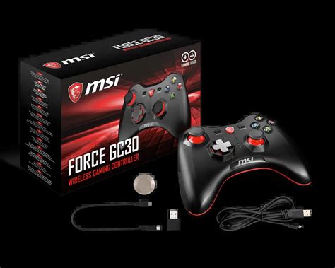 Msi Force Gc30 And Gc20 New Wireless And Wired Game Controllers