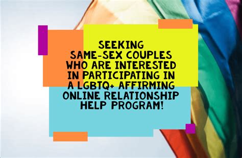 Lgbtq Affirming Online Relationship Help For Same Sex Couples Us 21