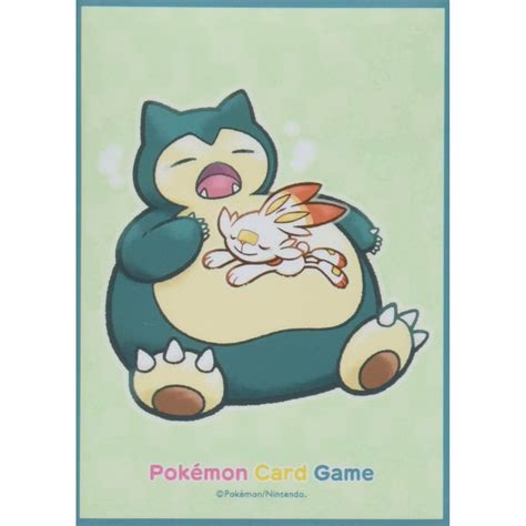 Pokémon Center Original Pokémon Card Game Deck Shield Snorlax